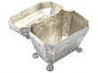 Antique Tea Caddy open