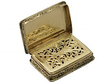 Antique Silver Vinaigrette open