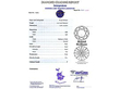 claw set engagement ring certificate