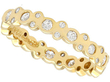 Yellow Gold Full Eternity Ring 