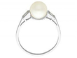 Vintage Pearl and Diamond Dress Ring 