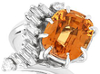 garnet and diamond ring