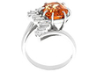 garnet and diamond ring