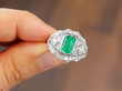 Emerald Dress Ring