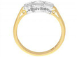 Bezel Set Trilogy Ring