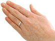 Bezel Set Trilogy Ring