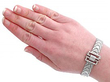 Vintage Art Deco Bracelet Wearing Image
