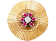 Vintage Ruby Earring