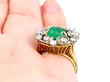 1920s Emerald Ring Wearing