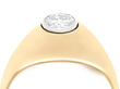 Unisex Vintage 18ct Gold Diamond Ring