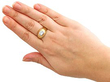 Unisex Vintage 18ct Gold Diamond Ring