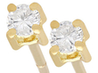 18k Yellow Gold Stud Earrings