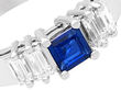 Vintage Diamond and Sapphire Ring