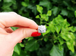 Art Deco Platinum and Diamond Ring Outside 
