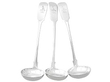 Antique silver ladles