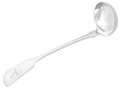 Antique silver ladles