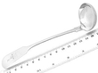 Antique silver ladles