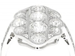 Vintage White Gold Diamond Cocktail Ring