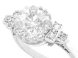 3 carat vintage engagement ring