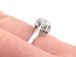 Half Carat Engagement Ring Wearing