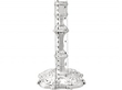 Cast Silver Candlesticks 