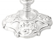 Cast Silver Candlesticks 