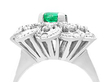 Vintage Emerald and Diamond Ring