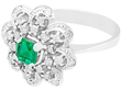 Vintage Emerald and Diamond Ring