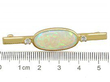 Vintage Opal Brooch size