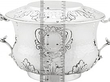 Edwardian Sterling Silver Porringer Size 