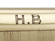 Antique Gold Vesta Case hallmarks