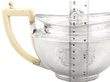 Georgian Sterling Silver Teapot Size 