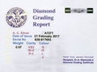 1930s Yellow Gold and Diamond Brooch grading card