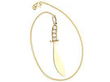 Gold Sword Pendant