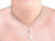 Gold Sword Pendant with Diamonds