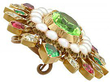 Gemstone Brooch