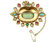 Gemstone Brooch