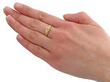 gents solitaire ring wearing
