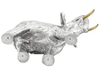 Silver Elephant Ornament