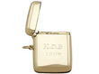 Edwardian Antique Gold Vesta Case open
