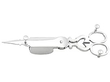 Wick Trimmer Scissors Underside