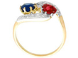 antique spiniel and sapphire ring