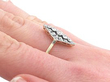 Antique Marquise Diamond Ring Close up