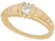 18 Carat Gold Solitaire Ring 