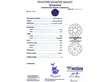 18 Carat Gold Solitaire Ring Certificate