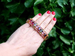 gold tourmaline bracelet outside 