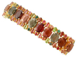 gold tourmaline bracelet