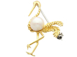 Vintage Flamingo Brooch