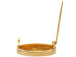 Enamel Brooch in Yellow Gold