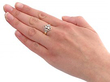 European diamond ring wearing